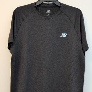 New Balance Men's Charcoal Performance Tee Size Large